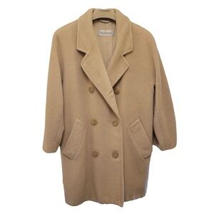 MaxMara Women's Tan Cashmere Coat 101801